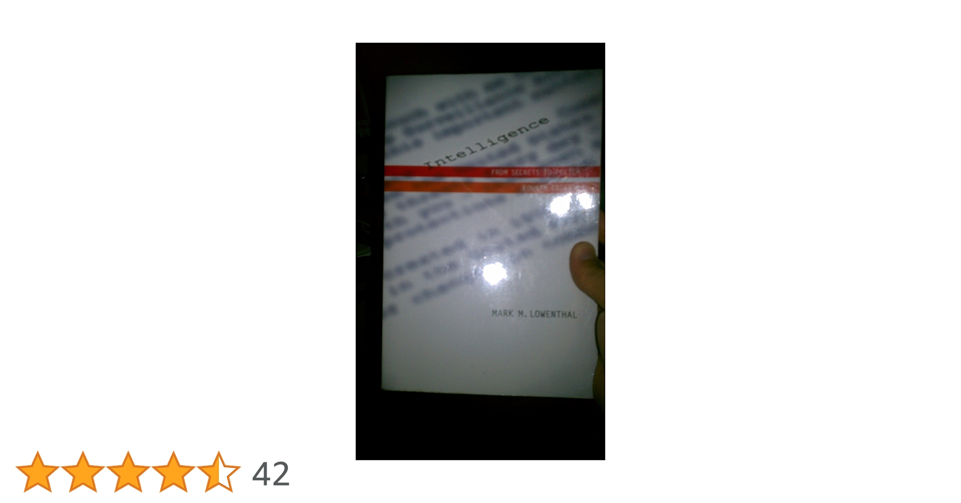 Amazon.co.jp: Intelligence: From Secrets to Policy : Lowenthal