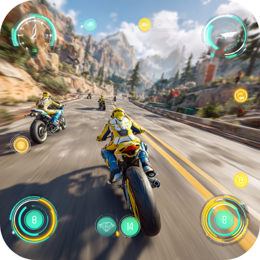 Dino Bike Stunt Chase 3D