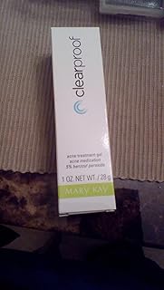 Gel de acné transparente a prueba