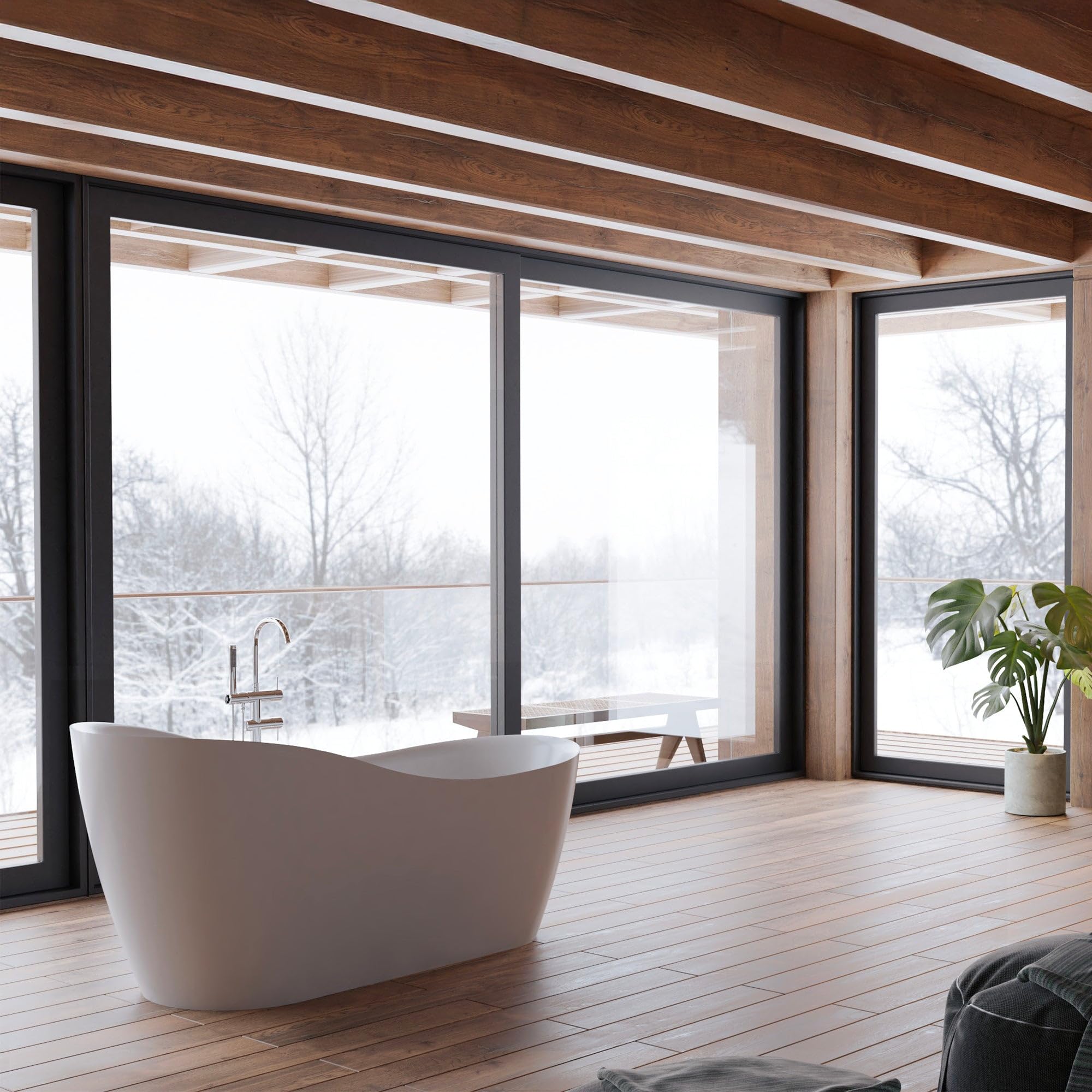 SPALINA Jazz - Bañera exenta Rectangular L. 170 x l. 78 cm
