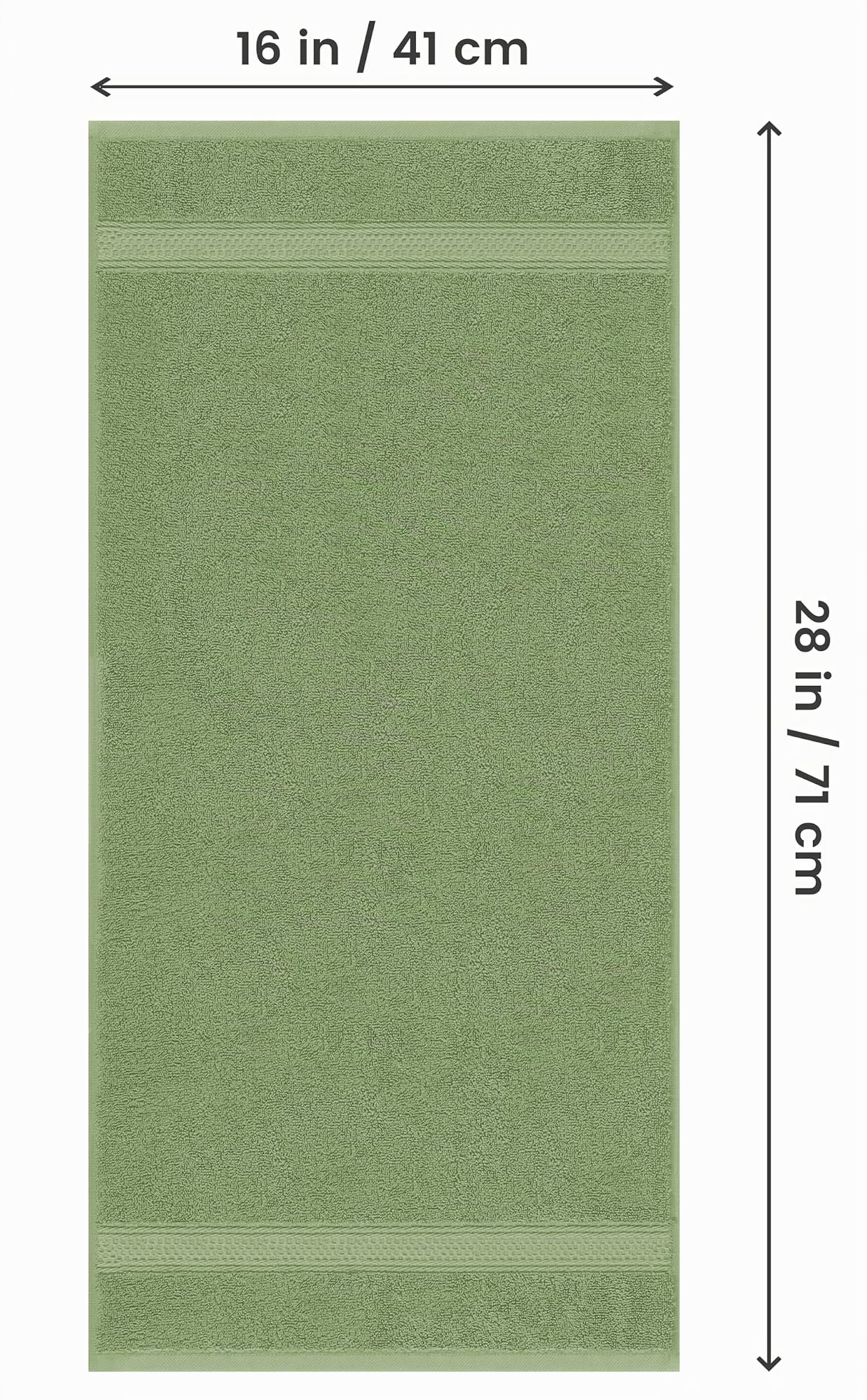 Utopia Towels Handtücher, Baumwolle, 600 g/m², 6 Stück