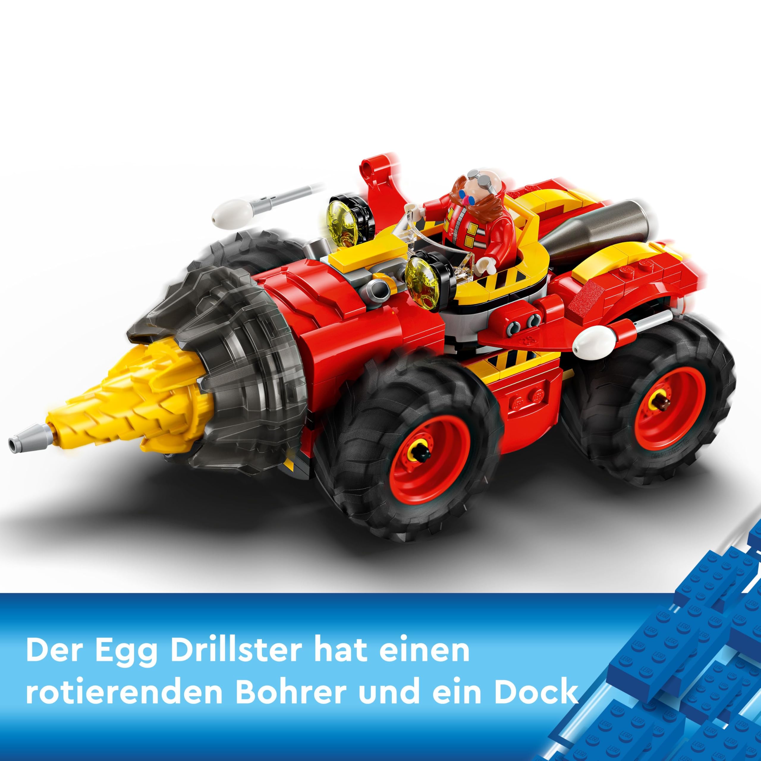 LEGO Sonic the Hedgehog Super Sonic vs. Egg Drillster, Abenteuer-Spielset zum Videospiel, Geschenk für Kinder, Set mit Shadow und Dr. Eggman für Jungen und Mädchen ab 8 Jahren 76999