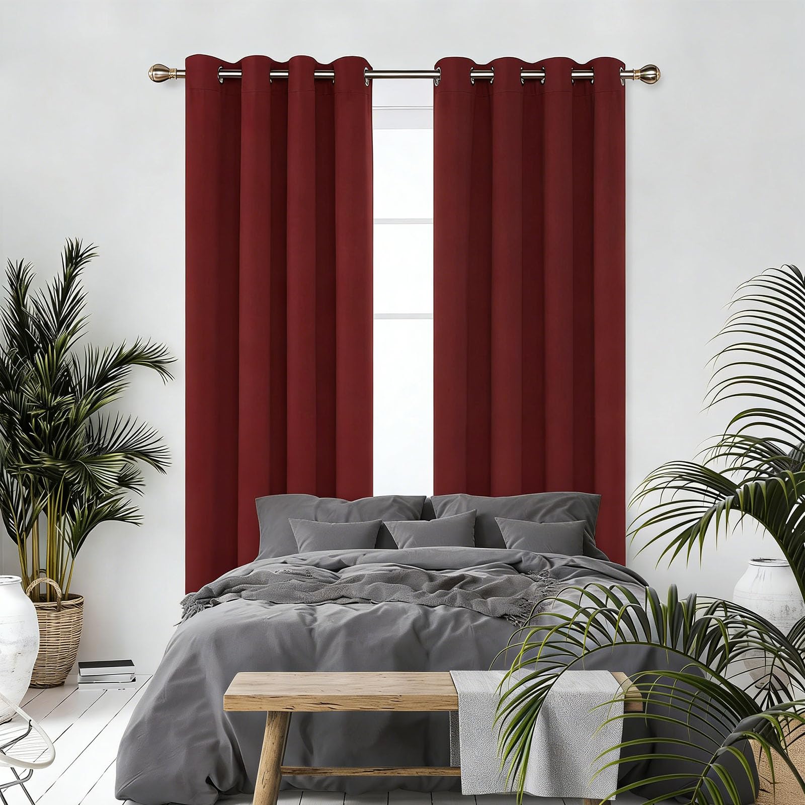 Rideau occultant moderne pour une ambiance feutrée dans votre dressing