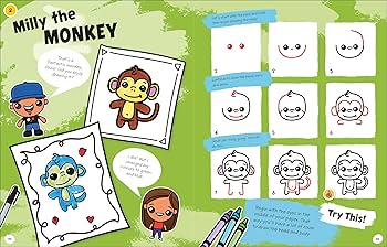 enfants kinderen アートブック Draw with Art for Kids Hub Animals: Art For Kids Hub, Jensen