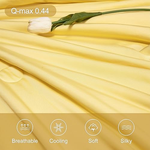 Miniatura 3 de LLanCL Mantas refrescantes para personas que duermen con calor, fresca como helado, manta ligera para verano con frío de doble cara, edredón