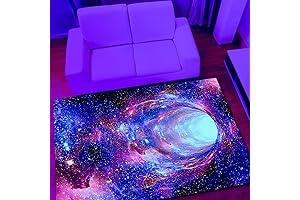 Captivating Galaxy Area Rug: An Enchanting Space Odyssey