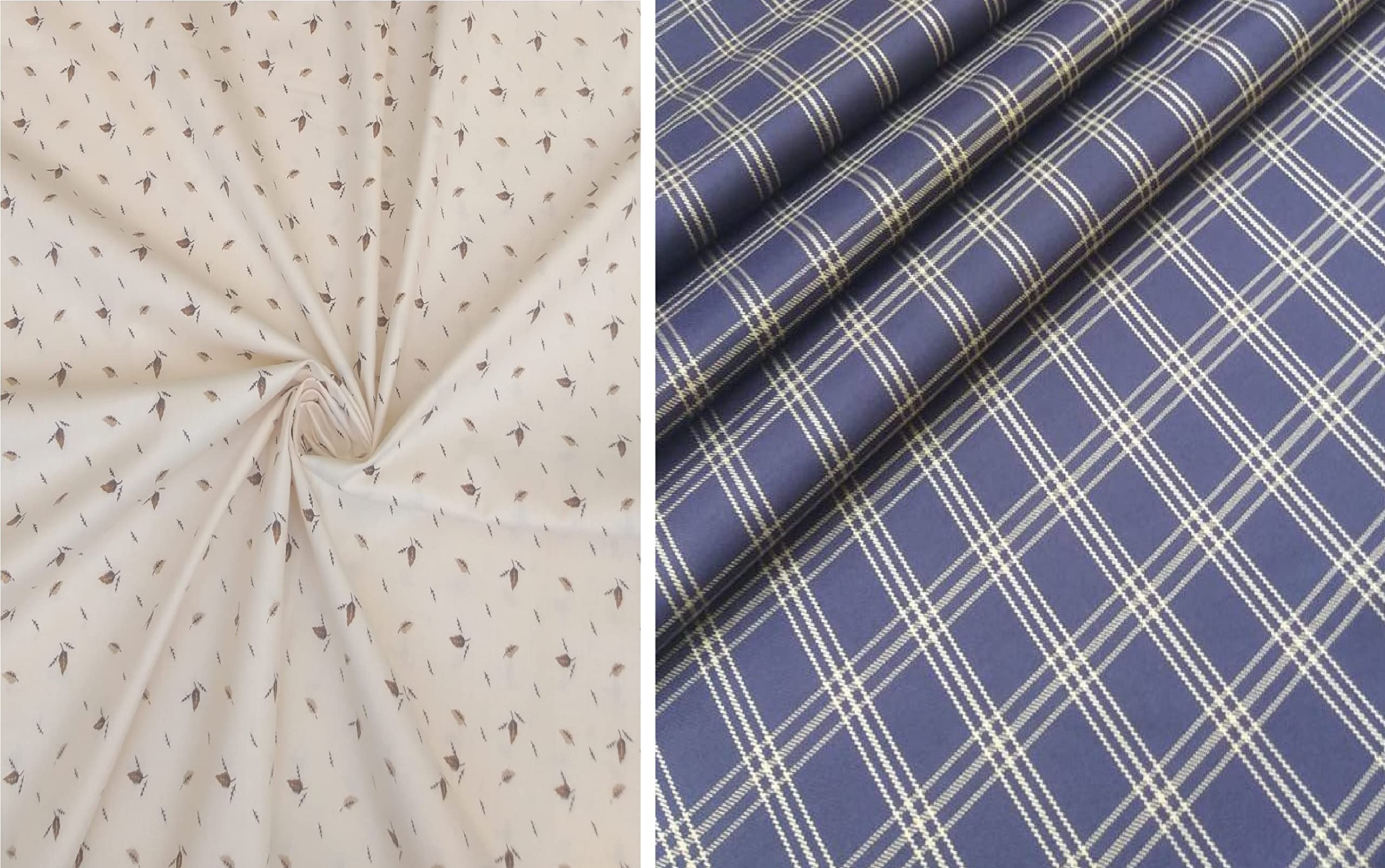 Pri & Su CottLinns Combo of Cotton Printed Shirt 110008 & Trouser Fabric 900135-picture-40