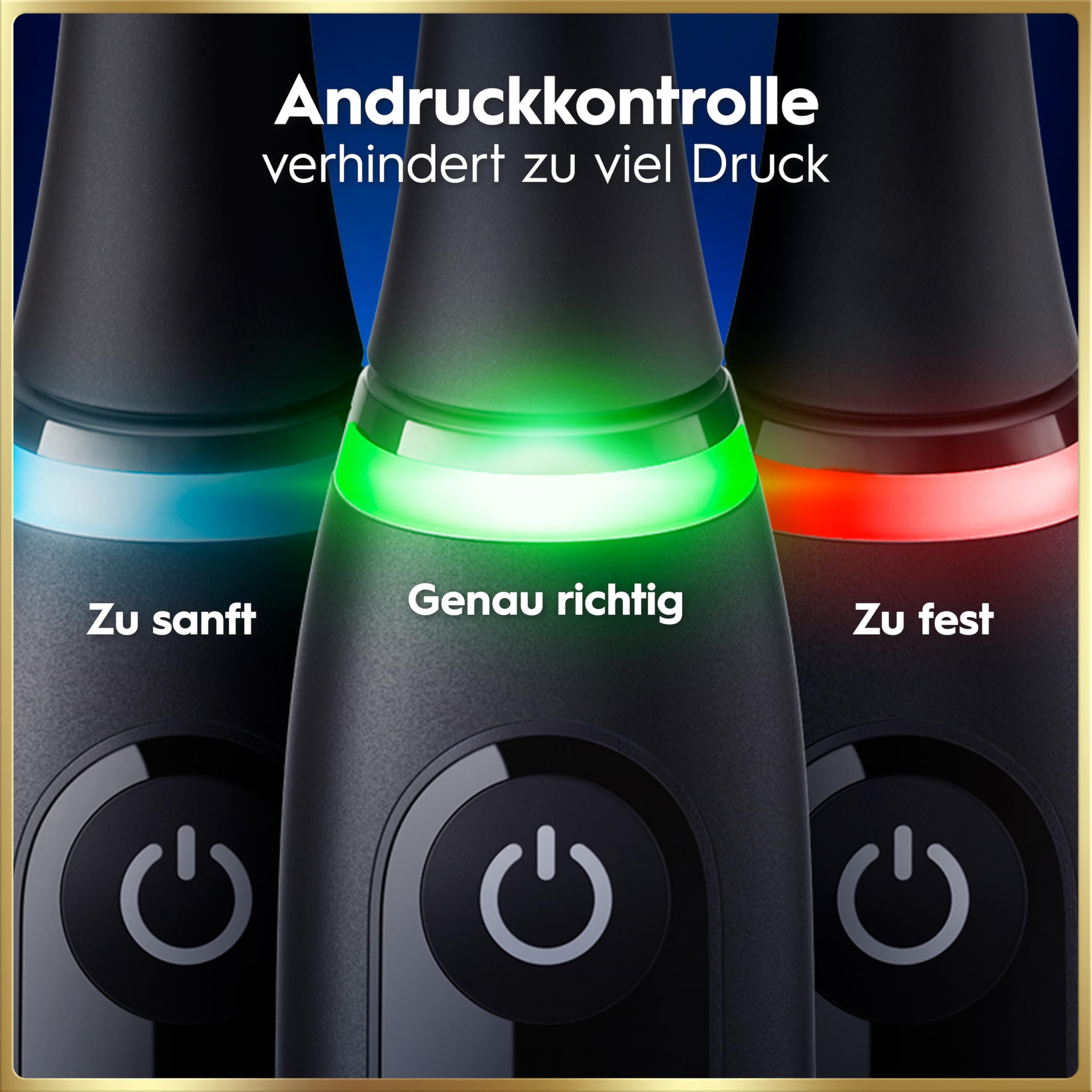Oral-B iO Series 9 Elektrische Zahnbürste, Schwarz | Inkl. 3 Aufsteckbürsten, Lade-Reise-Etui, CHIP Testsieger (11/25), Electric Toothbrush mit 7 Modi für Zahnpflege