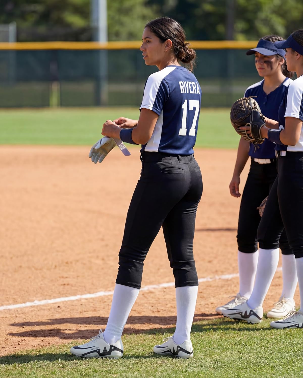 Stelle Women's Softball Pants Knickers Knee-High Baseball Pant with Pockets for Athletes Tee Ball Fastpitch Style - Image 3