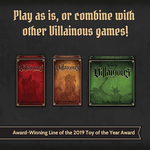 Miniatura 6 de Ravensburger Disney Villainous - Juego de mesa de estrategia más grande y malo, nuevos villanos de Pixar, juega como síndrome, Lotso o Madam Mim -