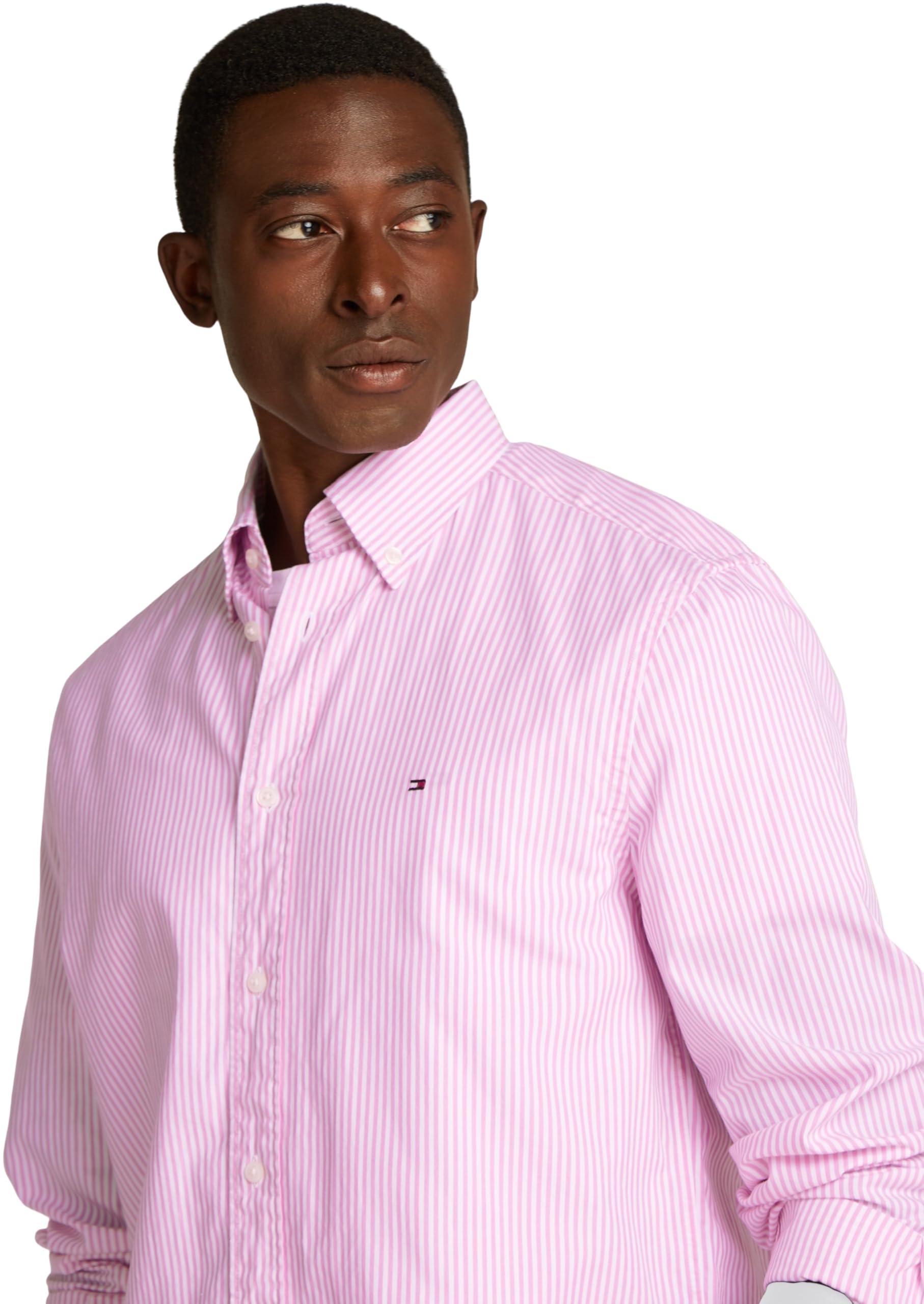 Tommy Hilfiger Herren Hemd Flex Poplin Classic Regular Fit