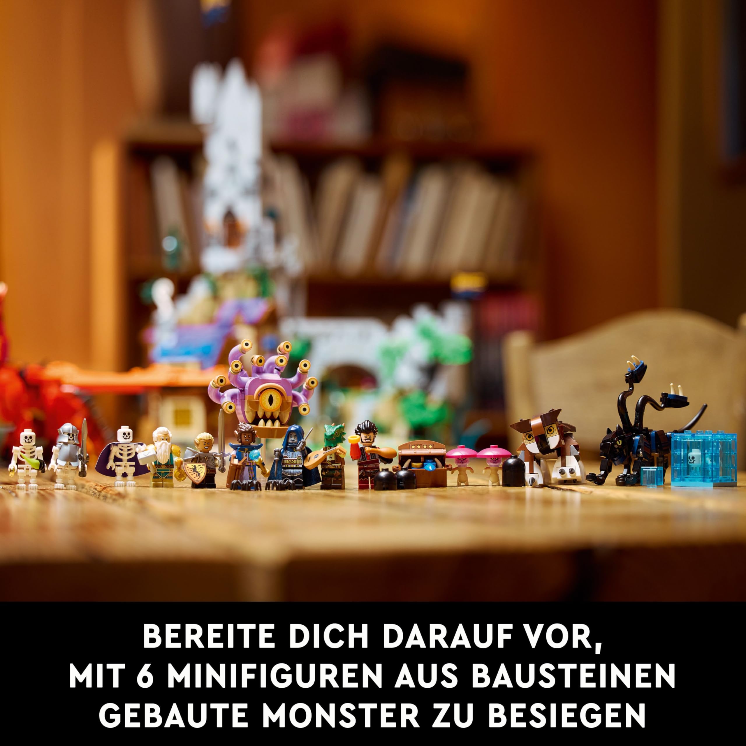 LEGO Ideas Dungeons & Dragons: Die Sage vom Roten Drachen, Bauset für Erwachsene, Dungeons and Dragons Geschenkideen für Fans, Fantasy-Bauset, kreative Aktivität 21348