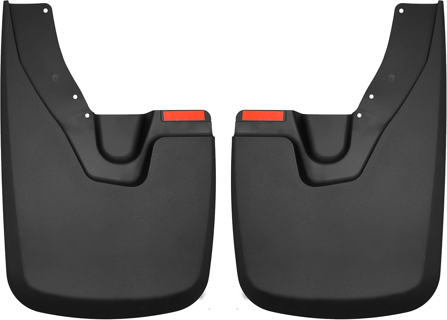 Husky Liners — Front Mud Guards | Fits 2019-2024 Ram 2500/3500 w/OEM Fender Flares (Will NOT Fit Power Wagon), Front Set - Black, 2 Pc. | 58051