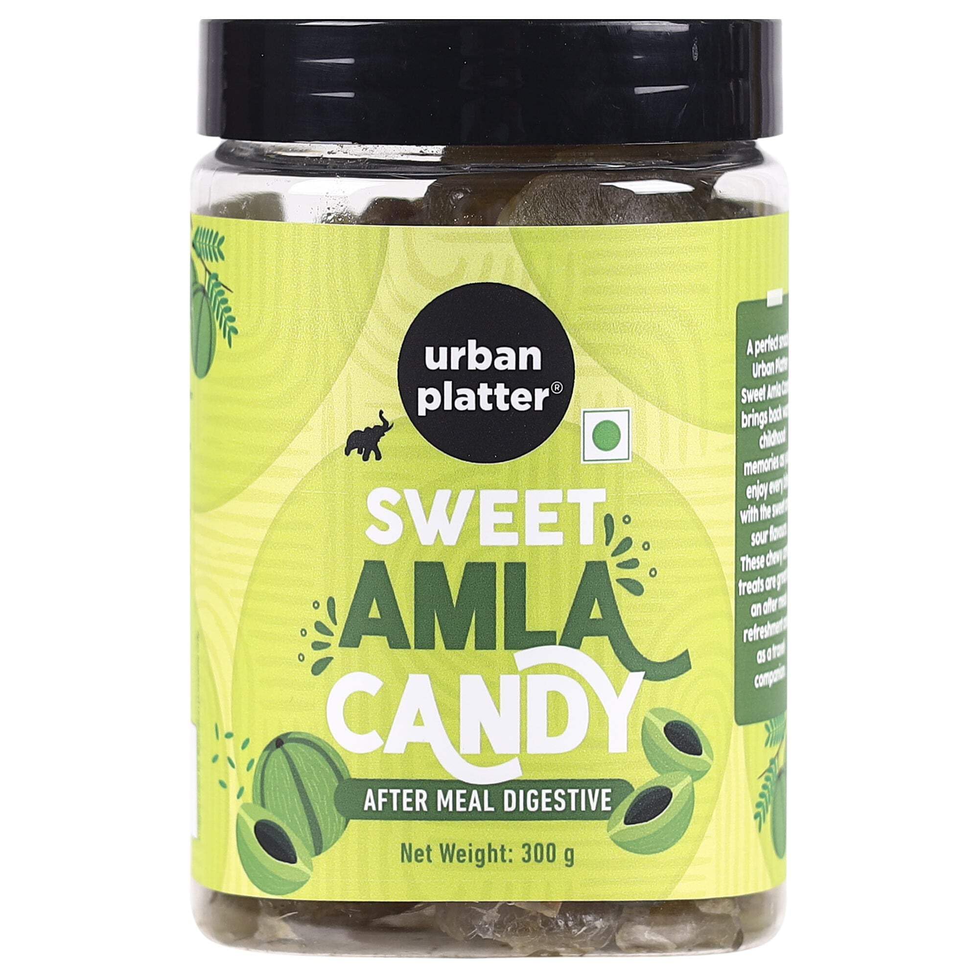 Sweet Amla Candy (Avla), 300g Sweet and Sour | Rich in Vit C | After Meal Digestive