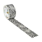 Duck Brand 280110 Zig-Zag Zebra Printed Duct Tape, 1.88 Inches x 10 Yards, Single Roll – view 3