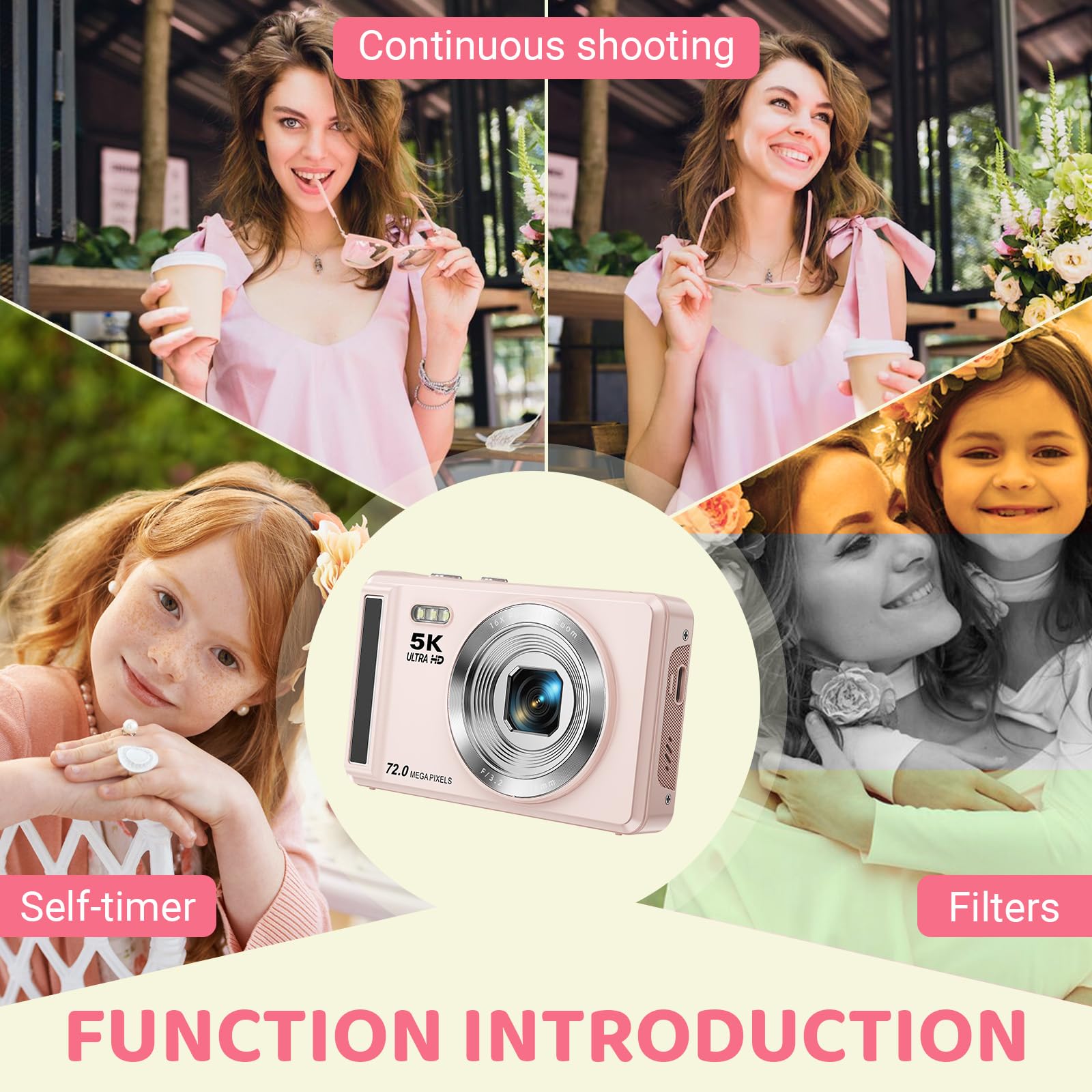 ❤️値下げ❤️5K UHD デジタルカメラ 75MP 5K UHD デジタルカメラ 75MP Amazon.com : 5K Digital Camera