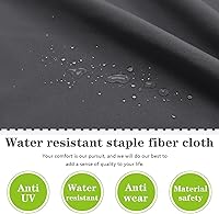 Vista 5 de 14 Piezas Fundas de Cojines para Patio Fundas de Repuesto para Cojines de Sofá al Aire Libre Resistentes a Salpicaduras Juego de Fundas para Sofá