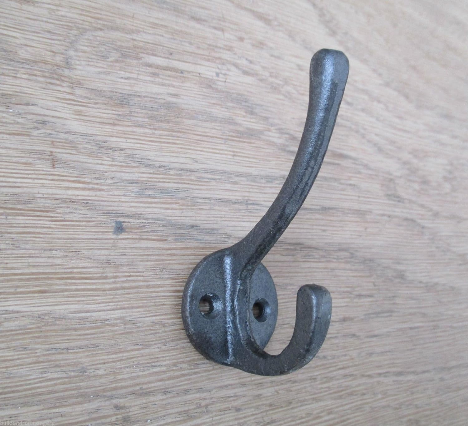 IRONMONGERY WORLD® Antique CAST Iron Coat Hooks/Old Vintage HAT Hanging