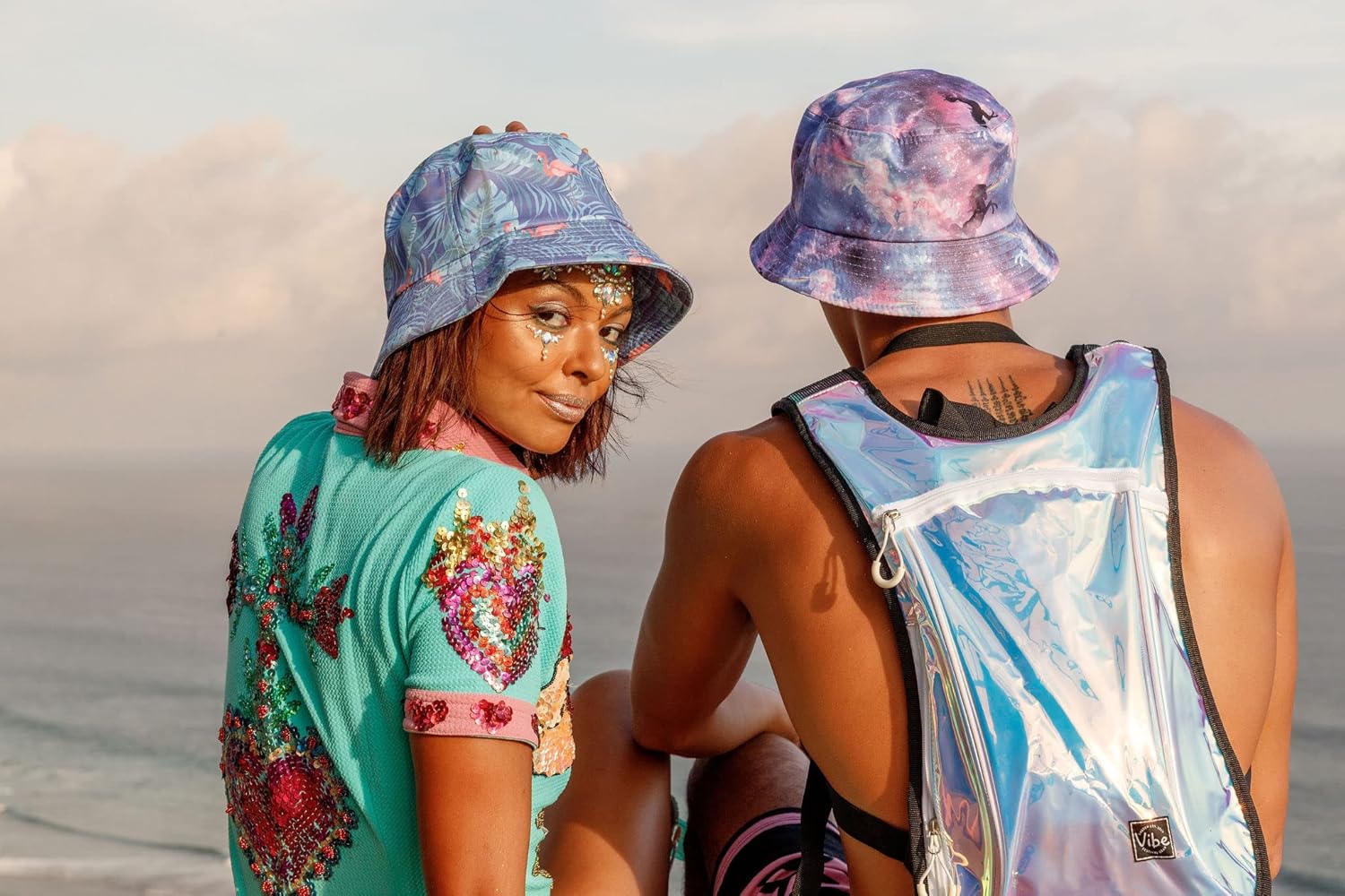 Vibe Festival Gear Bucket Hat Unisex for Men Women Fashion Fishing Hat Cute Fisherman Cap - Image 7