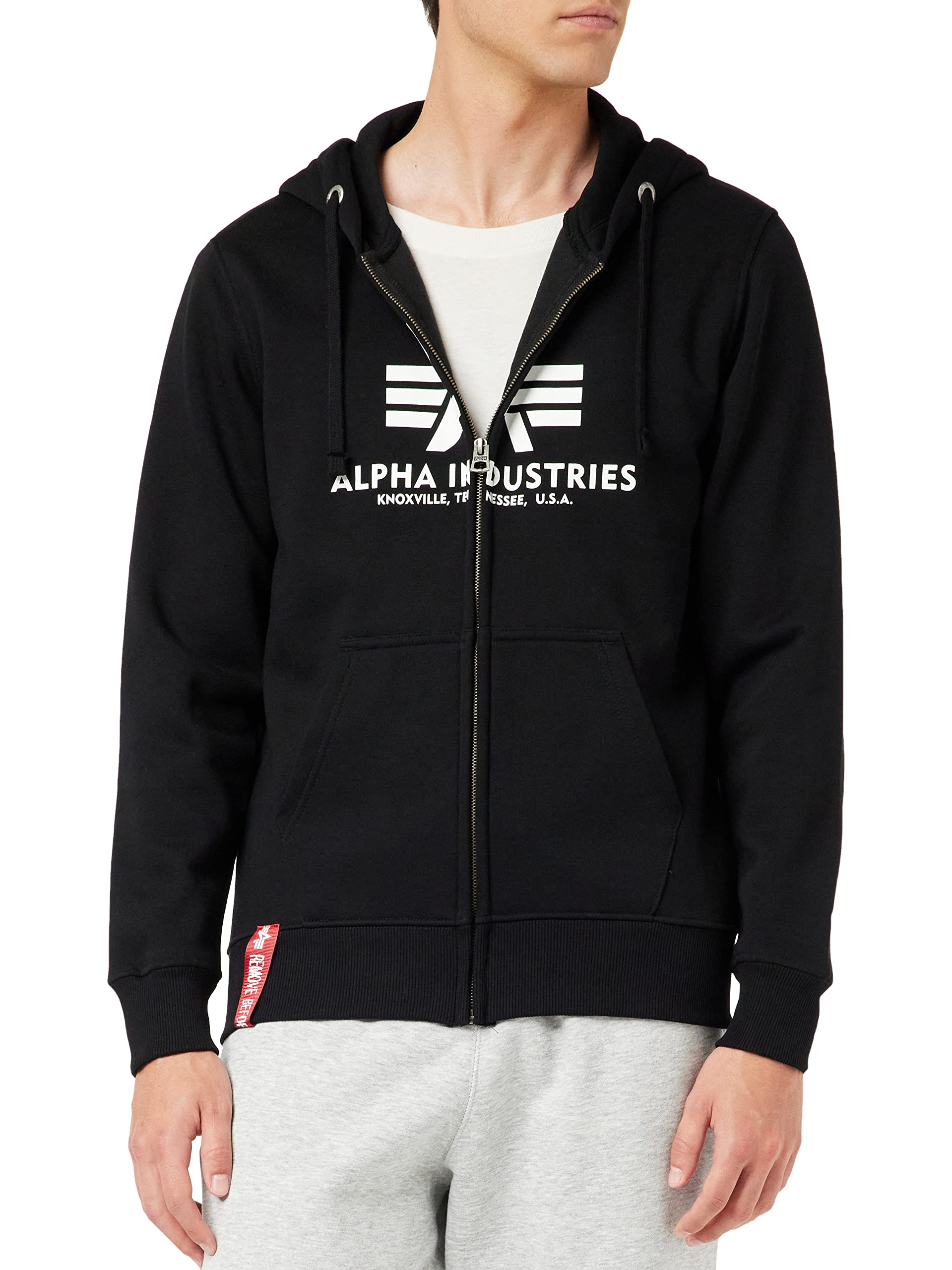 ALPHA INDUSTRIESMen's Basic Zip Hoody Sports