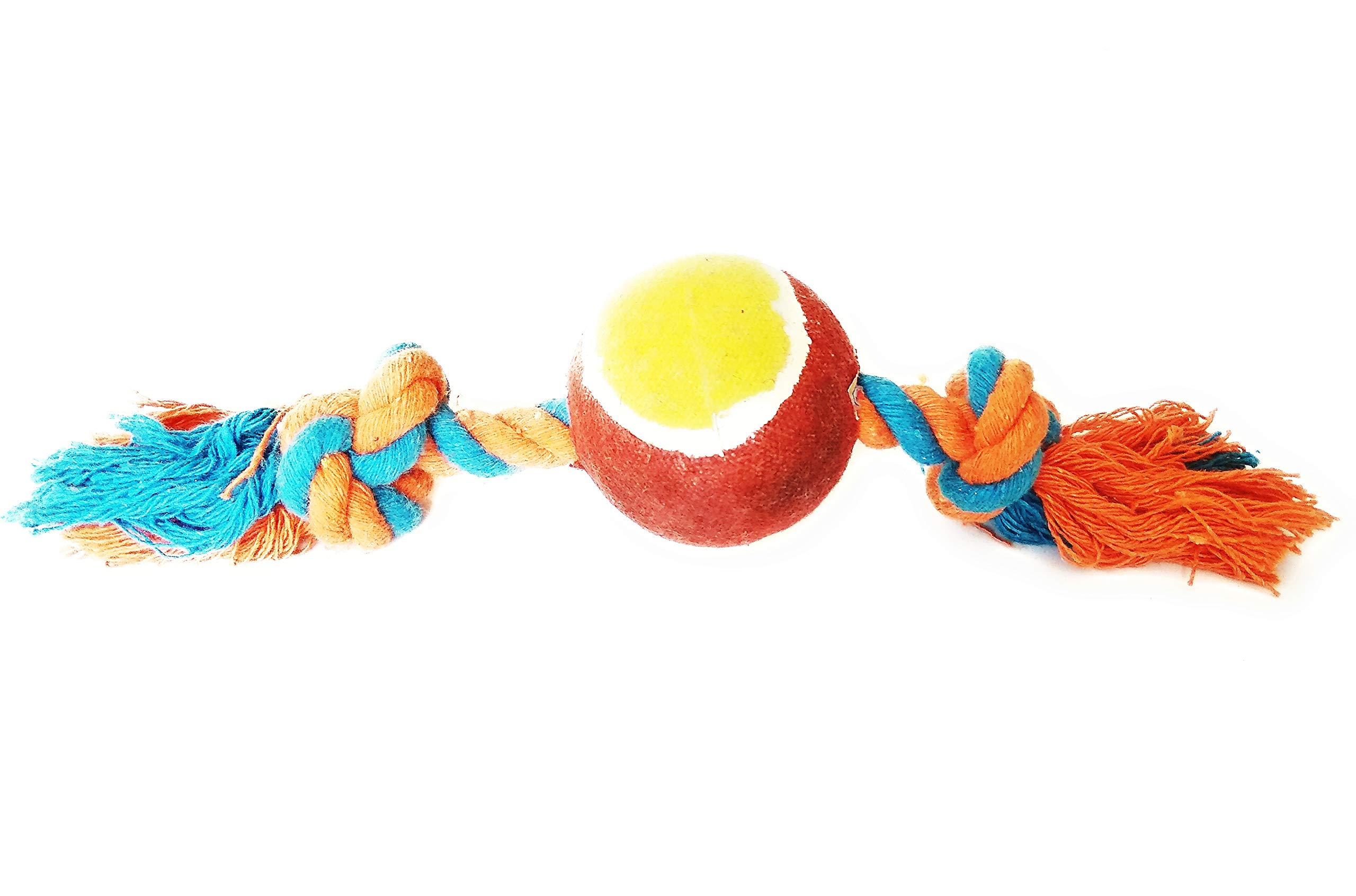 MS PET House Attractive Cotton Rope Dog Chew Toys for Small & Medium Dogs – Perfect for Teething and Playtime for Puppies 1