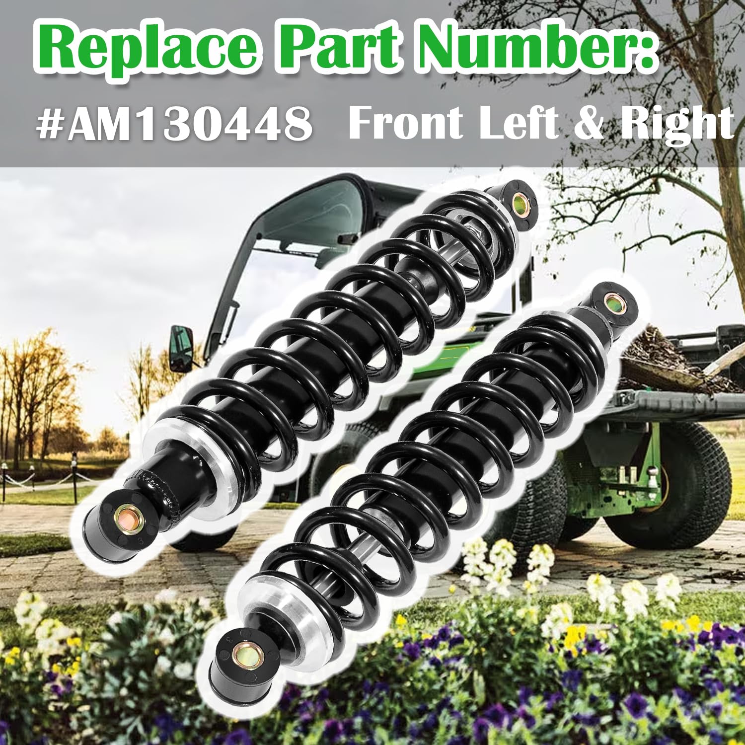 Amazon.com: AM130448 Front Shock Absorber Suspension Kit 2