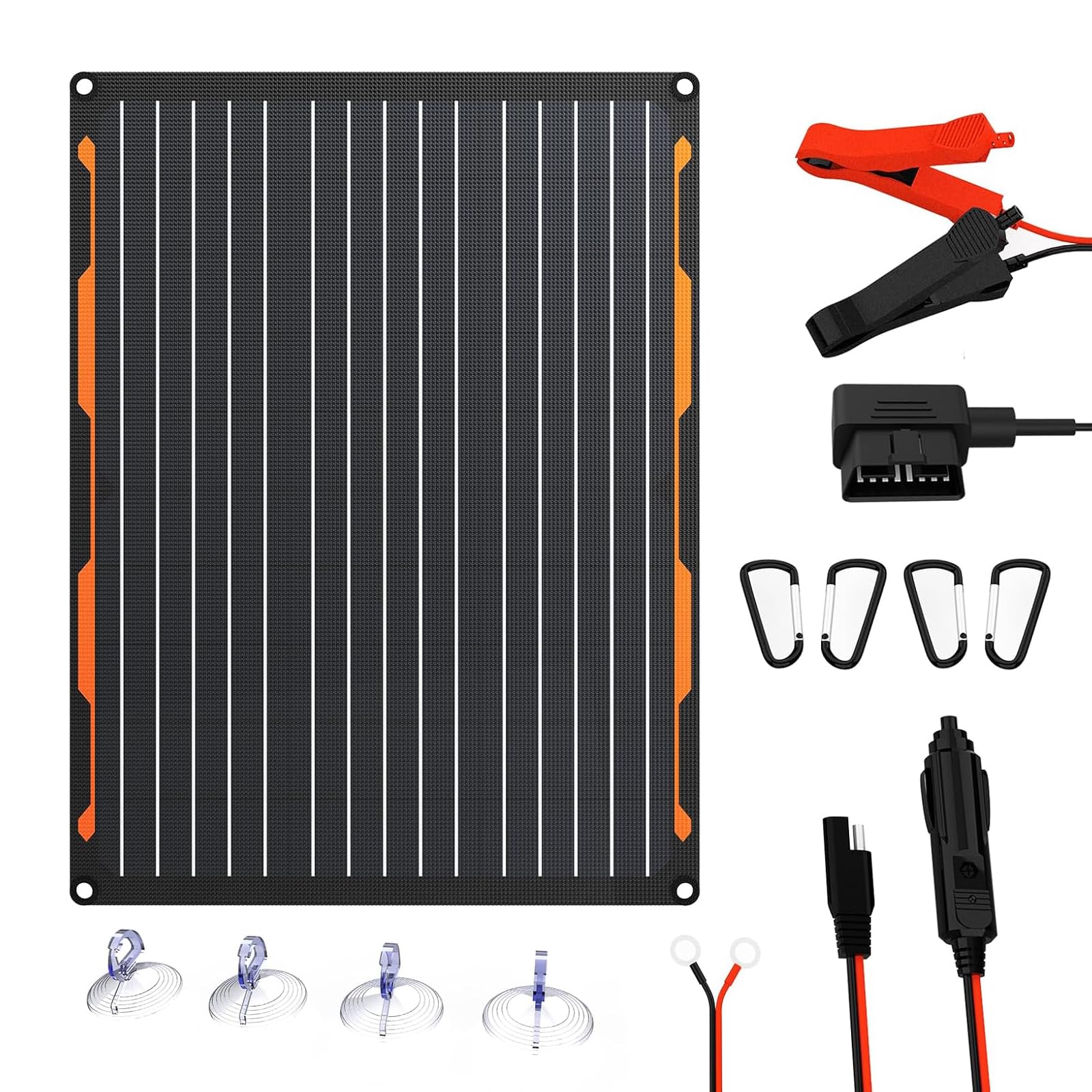 Amazon | FlexSolar 車 ソーラーパネル トリクル充電キット20W 12V