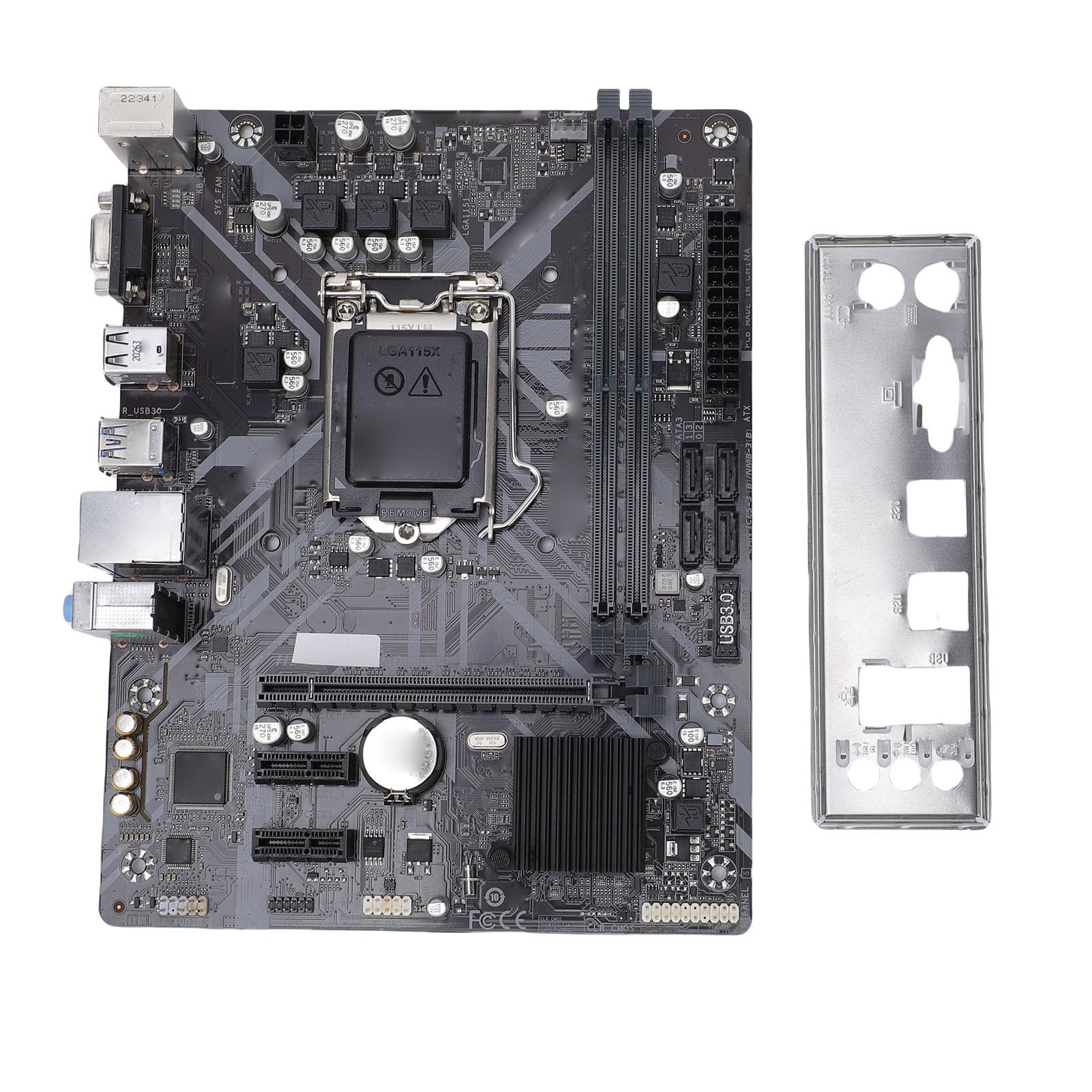 Scheda Madre H310M S2 ATX DDR4 LGA1151 Supporta Core I7 I5 I3 Pentium Celeron di Ottava e Nona Generazione con Realtek GbE LAN ALC887 a 7.1 2 Slot DDR4