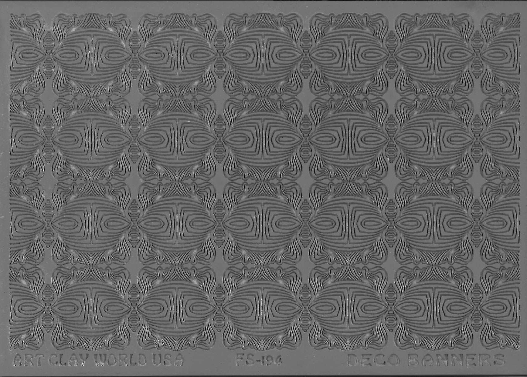 Flexistamps Texture Sheets Deco Banners Design - 1 Pc.