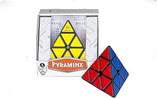 Meffert PYRAMINX by Mefferts- Speed Cube, One-player games, Twisty Puzzle, Brain Teasers, Multi-Color, Puzzle Cube, Gift for Children, Gift for Teen Boy, 3x3, Triangle Cube