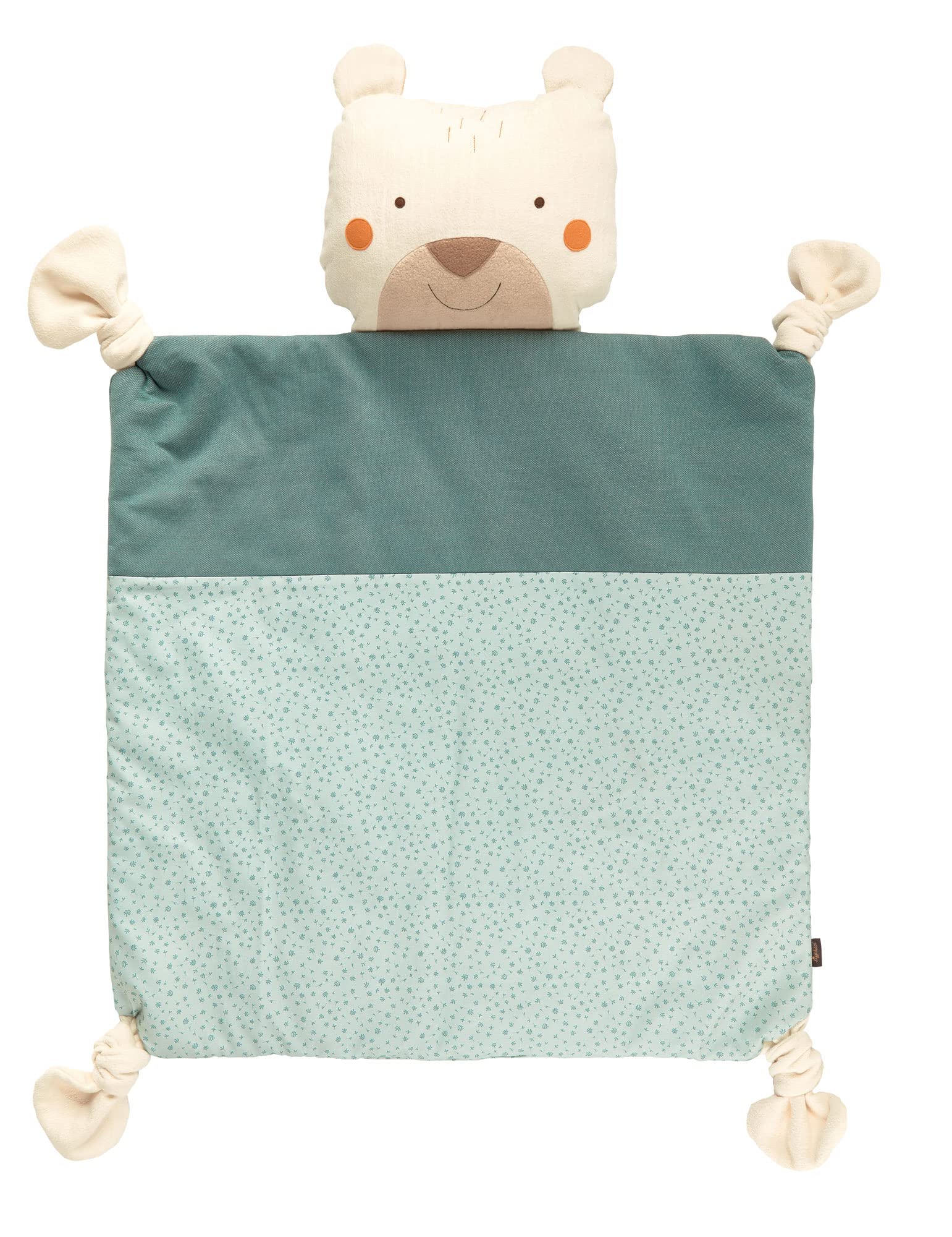 Sigikid 39785 - Coperta Per Gattonare Orso, Per Bambine E Ragazzi, Da 0 A 48 Mesi, Colore: Giallo - 4