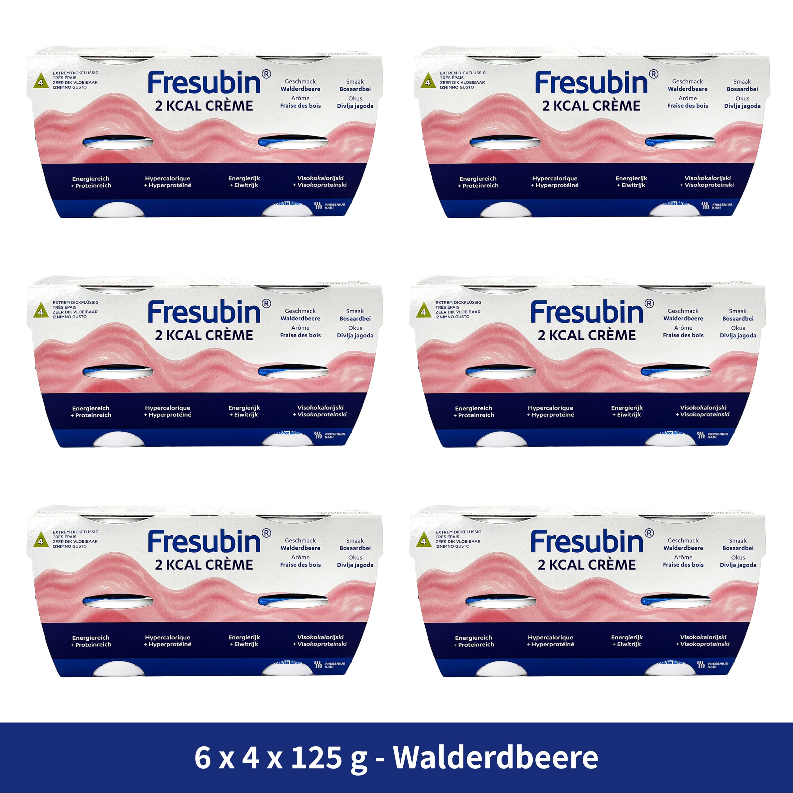 Fresubin 2 kcal Creme Walderdbeere im Becher,3000g