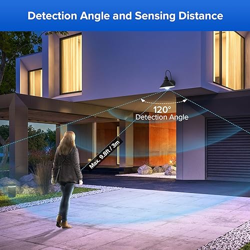 Miniatura 3 de SANSI Bombilla LED A19 con sensor de movimiento, equivalente a 100 W, eficiencia energética, 13 W, 5000 K, luz diurna de 1300 lm, luces de base