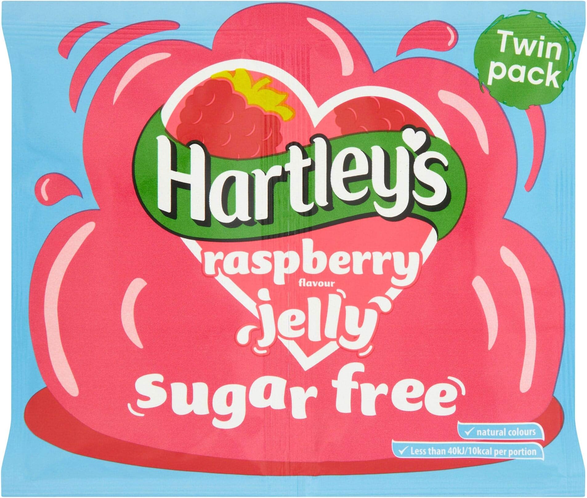 Hartleys Sugar Free Raspberry Jelly Crystals - 12x23g