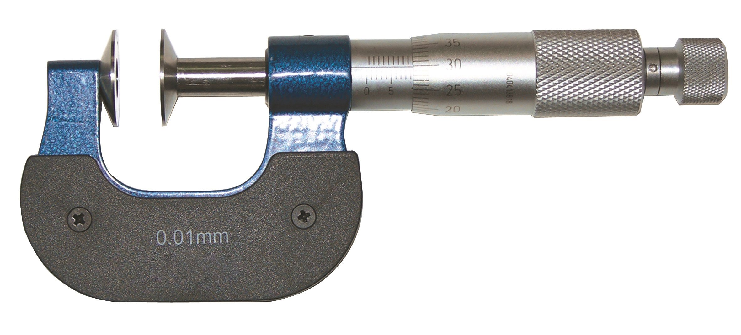 CNC QUALITÄT Bügelmessschraube Messbereich 0-25 mm - mit Messflächen Ø 20 mm