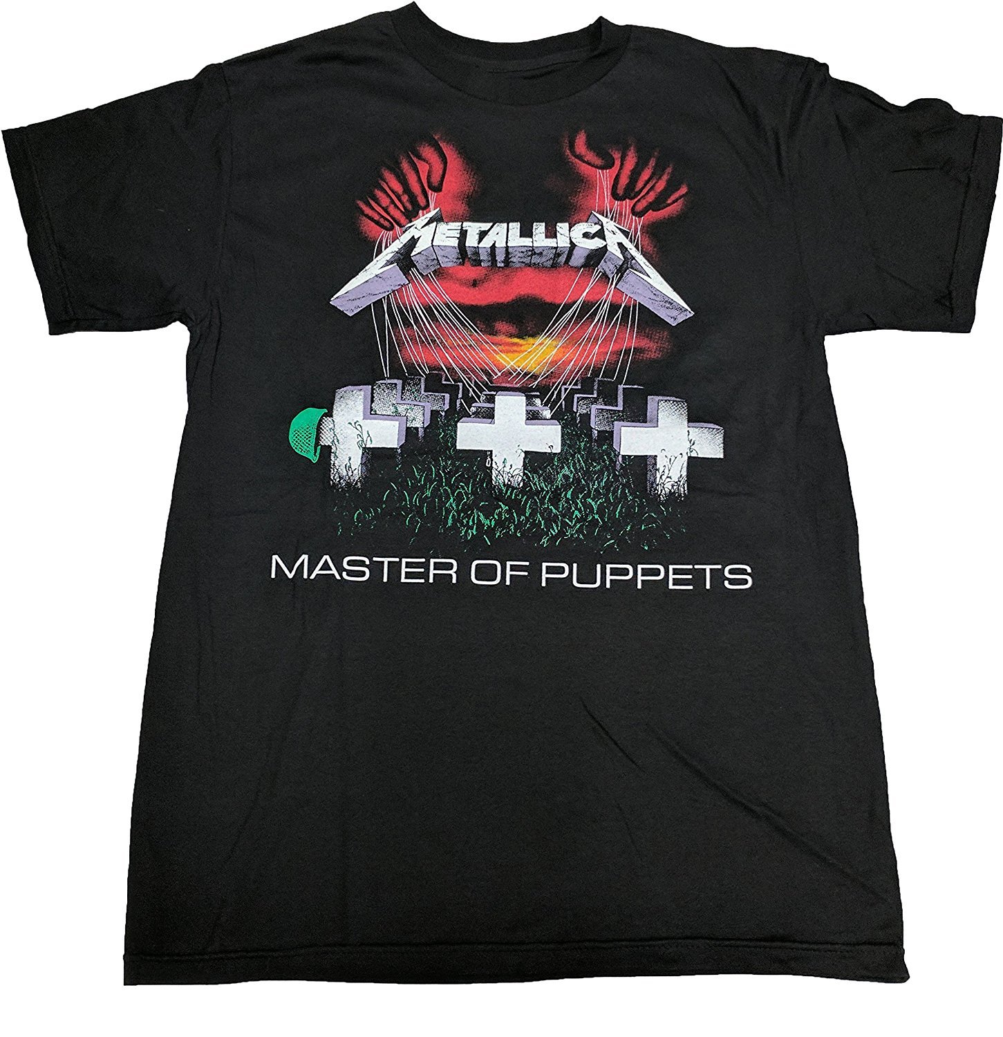 MERCH TRAFFICMetallica Master of Puppets Album Cover Adult T-Shirt