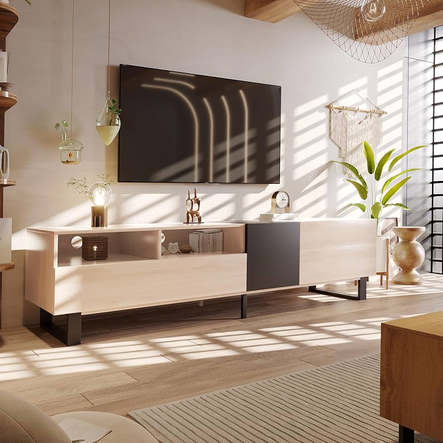 IDEE テレビボード ATINO TV CABINET Amazon.com: Virubi Modern TV