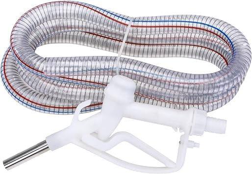 LUMAX LX-1367 Nozzle Kit for DEF, Ad Blue, Urea with 10 3m Wire Braided Hose. Manual, Adjustable Trigger Construction Polypropylene and Stainless Steel Nozzle Kit.