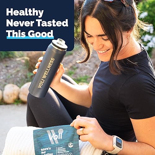 Miniatura 4 de Voli Hydration, Paradise Passionfruit, Superfood Hydration, musgo marino irlandés, Aquamin (magnesio natural), agua de coco, sal rosa del Himalaya,