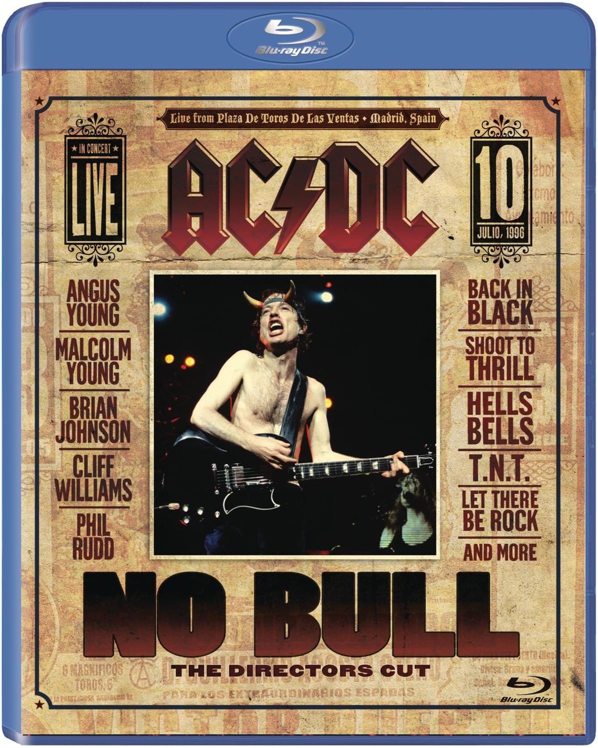 AC/DC - No Bull: The Directors Cut [Blu-ray] [DVD] [2008]