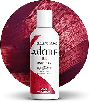 Shining Semi Permanent Hair Colour, 64 Ruby Red