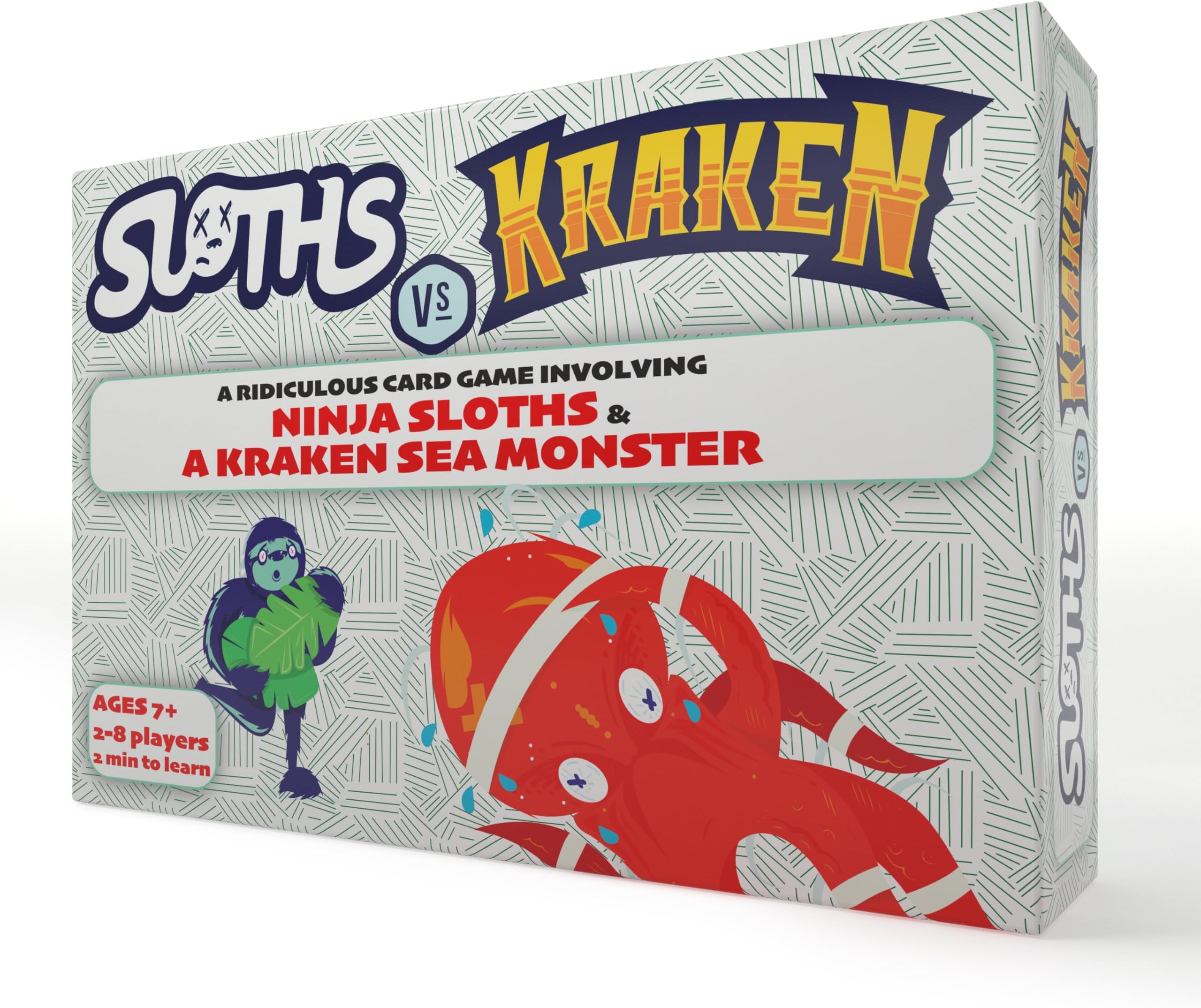 – An Action Packed Card Game Involving Sassy Ninja Sloths | Fast, Fun, & Easy to Learn | 2+ Players | Kids & Children | Age 7+ | Perfect for Holidays | Travel | Camping