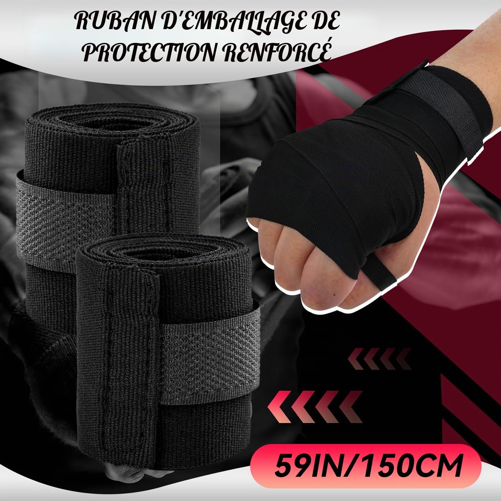 Gants de Boxe avec Paume Ventilée et Gants MMA Hommes Femmes Adultes pour Sac de Frappe Kickboxing, Gants d'Entraînement Muay Thai 14oz