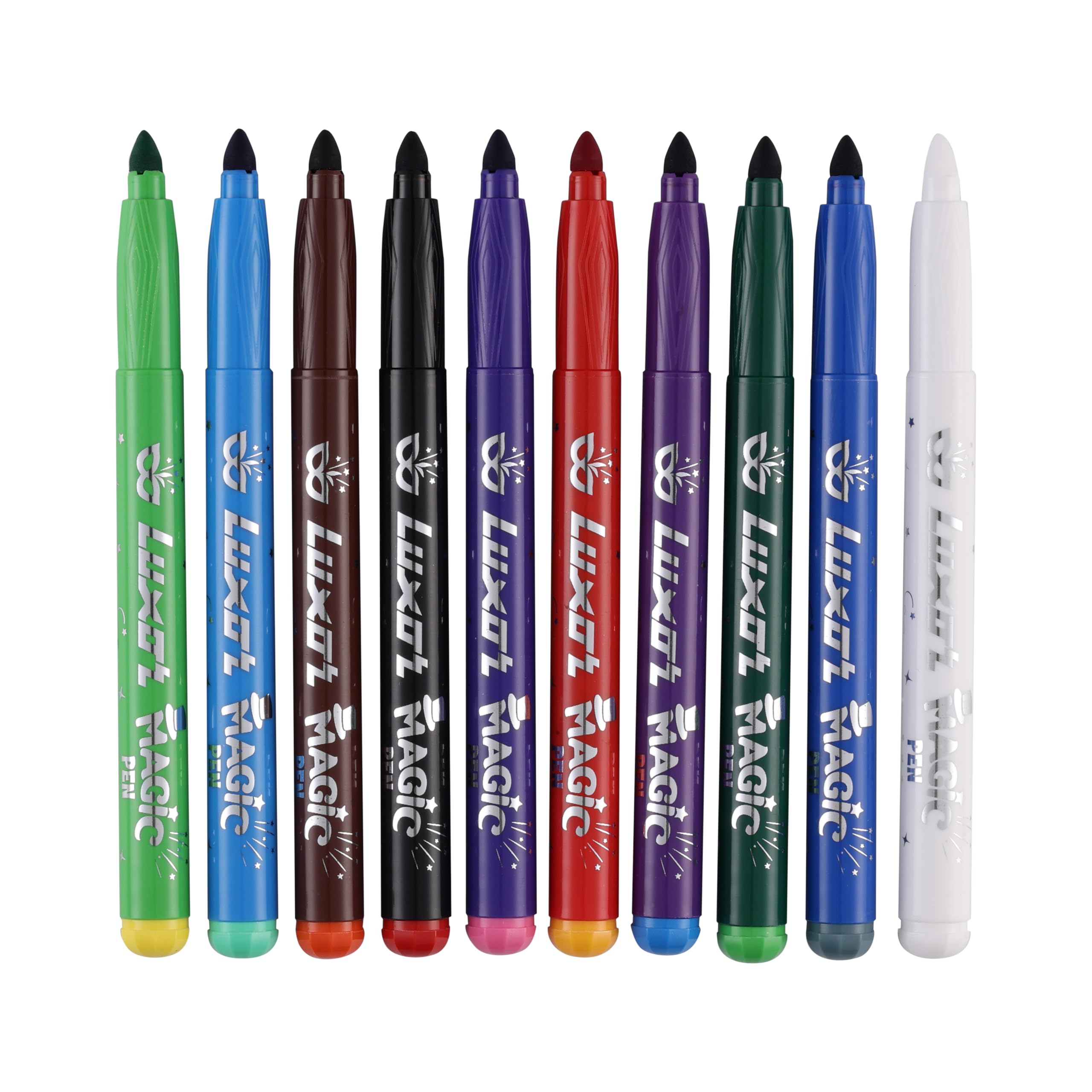 Luxor Doodles Jumbo Magic Pens, 9 Magic Pens + 1 Colour Changer Pen, Vibrant Shades - Image 3 thumbnail