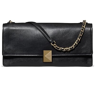 Kate Spade New York Deco Fine Grain Leather Soft Shoulder Bag Women