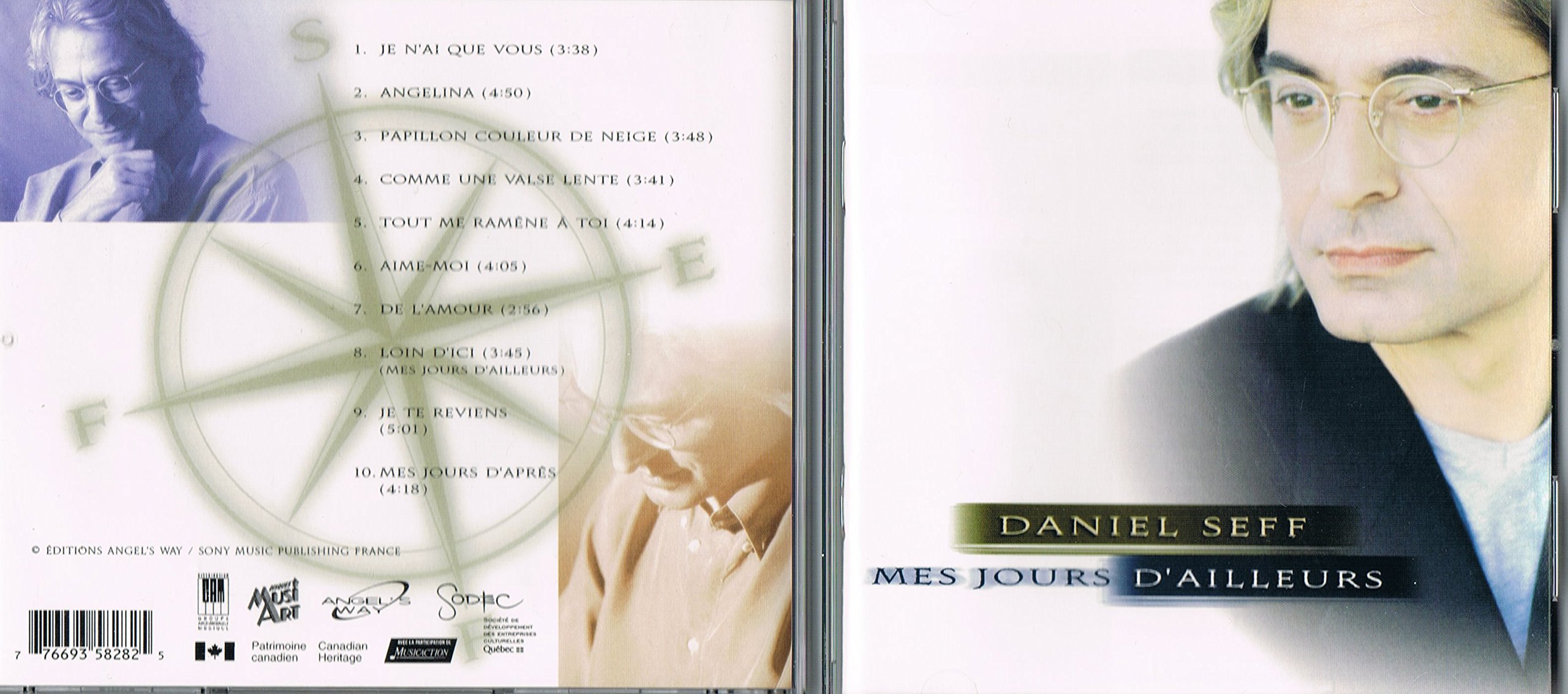 SEFF;DANIEL - MES JOURS D AILLEURS [Audio CD] SEFF;DANIEL