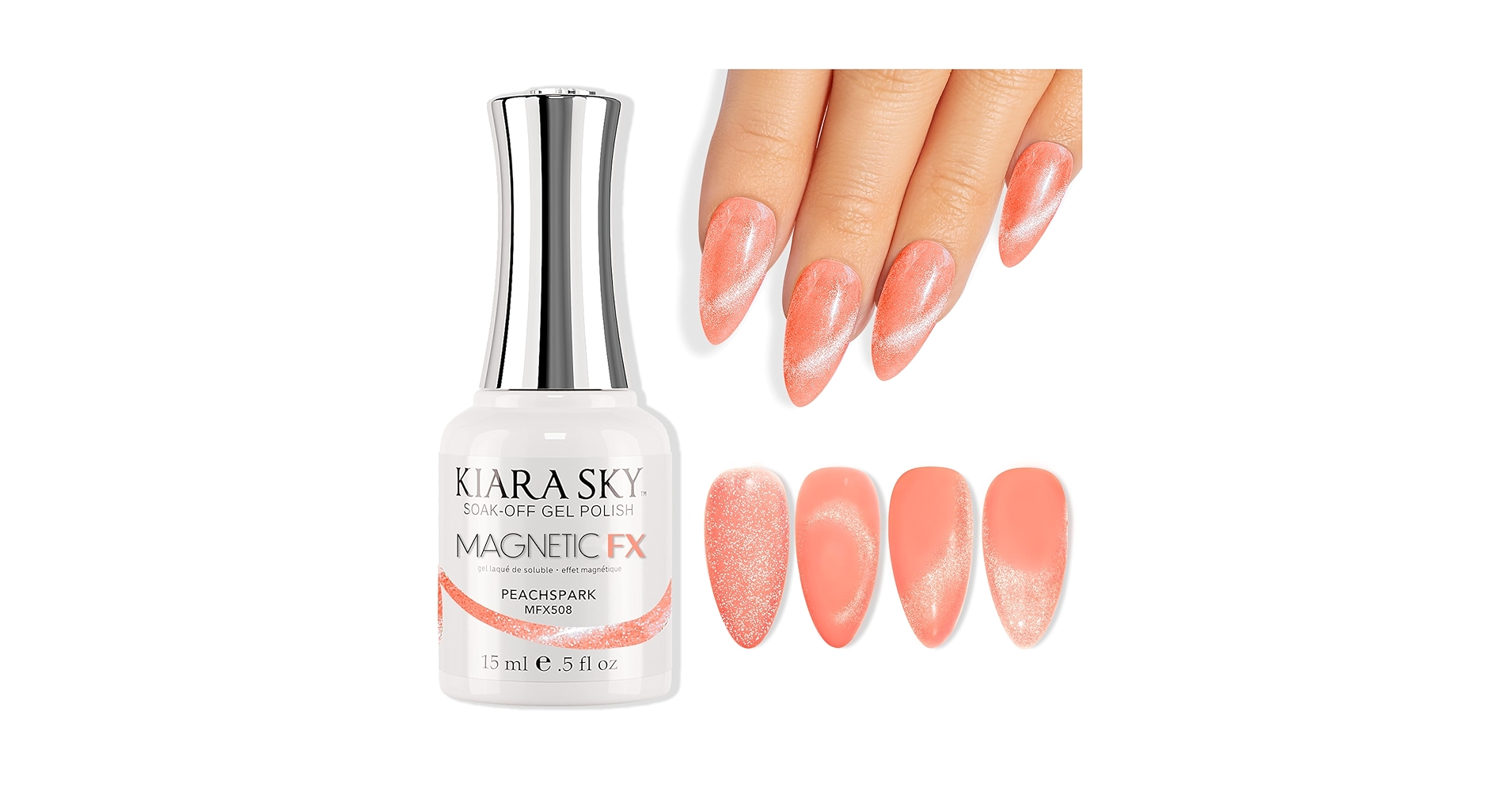 Amazon.com: KIARA SKY Gel Polish MagneticFX | Magnetic Cat Eye