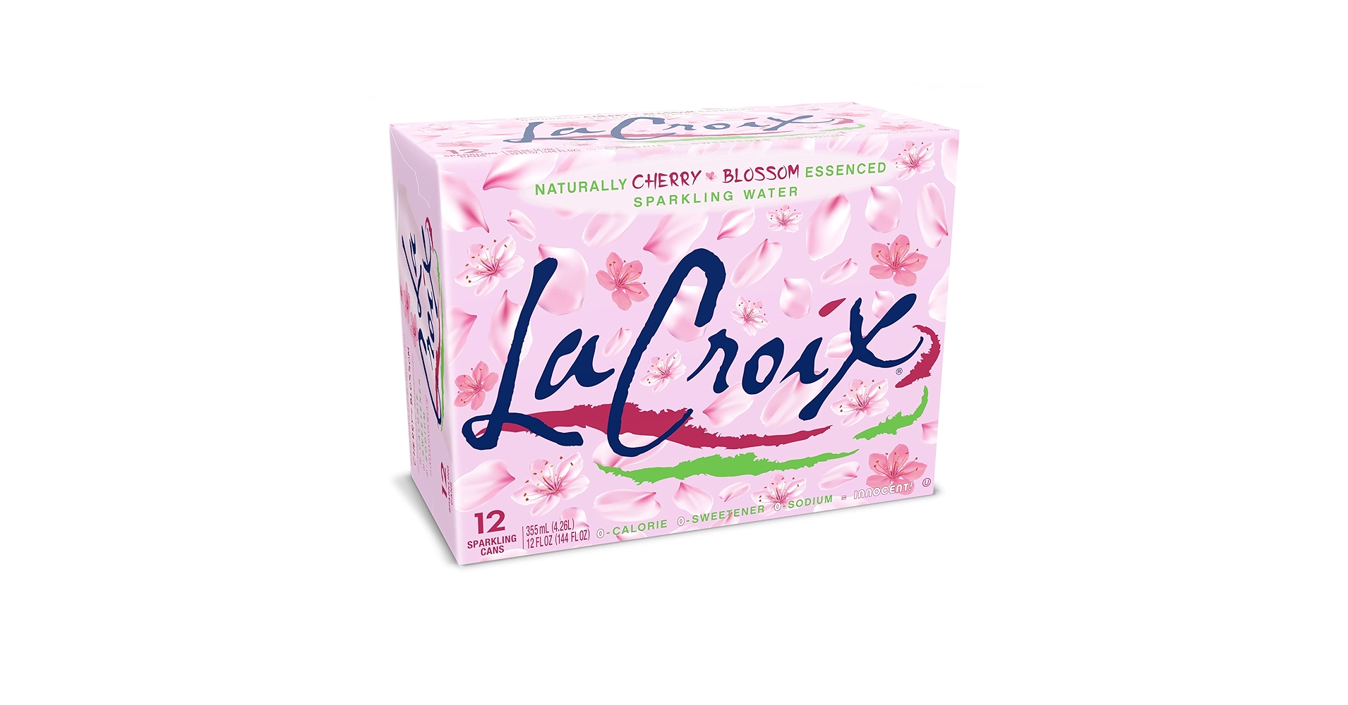 Amazon.com: LaCroix Sparkling Water, Cherry Blossom, 12 Fl