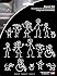 Chroma 5309 Stick People Decal Kit, 16 piece