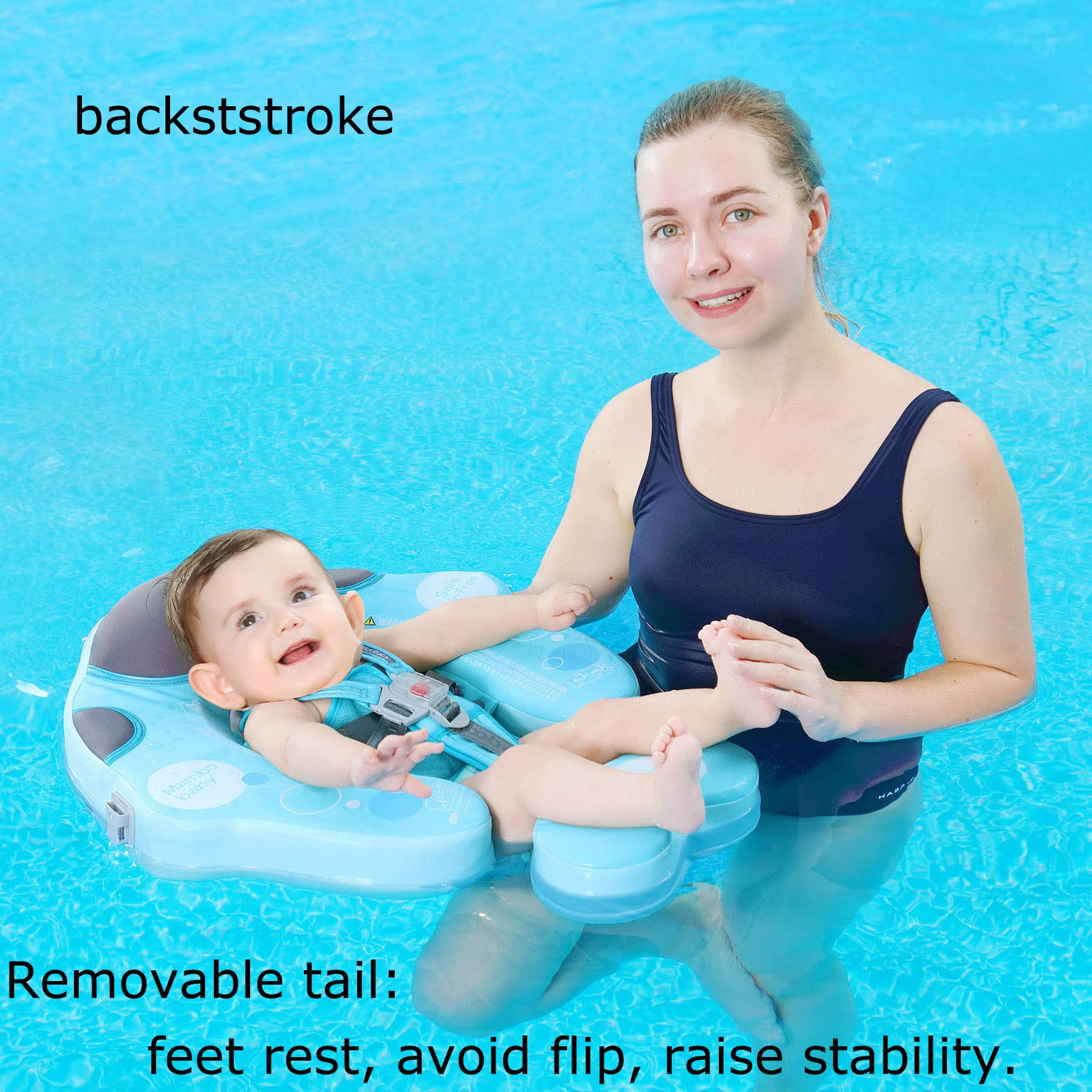 Floating Strollers 3Months to 48Months 3rd Swim Mode Standing Stroke Baby Stroller Canopy ...